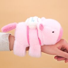 Bracciale con anello elastico per delfini sportivi, accessori per biciclette, stile: coda ruotata rosa