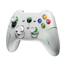 Controller di gioco wireless EasySMX 9013Pro per Switch / PS3 / IOS / Android / PC (bianco verde)