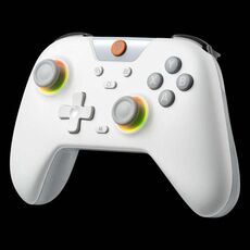 EasySMX X05 Controller di effetti RGB Hall per gamepad wireless per PC/telefono/switch/piattaforma Steam (bianco)