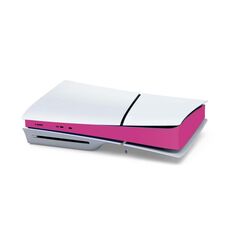 Adesivo centrale per console PS5 Slim, resistente ai graffi, versione unità ottica digitale, adesivo universale, colore: rosa stella