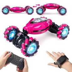 YDJ-D876 Gesture Sensing RC Stunt Car (Rosso)