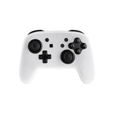Per Nintendo Switch Pro Game Handle Custodia protettiva in silicone tinta unita (bianco)