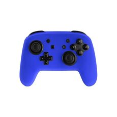 Per Nintendo Switch Pro Game Handle Custodia protettiva in silicone tinta unita (blu)