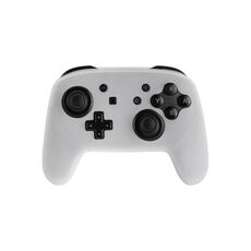 Per Nintendo Switch Pro Game Handle Custodia protettiva in silicone tinta unita (trasparente)