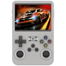 Custodia protettiva in silicone per console portatile ANBERNIC R36S (grigio)