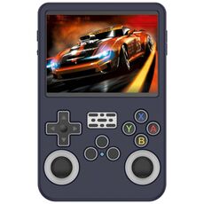 Custodia protettiva in silicone per console portatile ANBERNIC R36S (blu scuro)