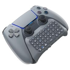 Tastiera con maniglia wireless Bluetooth JYS-P5121, può chattare con la tastiera esterna vocale adatta per PS5, nota: senza maniglia (grigio)