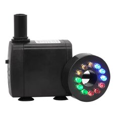 JN-500 10W Impermeabile LED Luce Piccola Pompa Acqua Serbatoio di Pesce Fontana Filtrazione Circolazione Pompa Sommergibile Spina UE