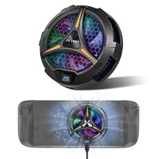Per Steam Deck / Steam Deck OLED DEVASO Game Console Display digitale Dissipatore di calore in metallo semiconduttore