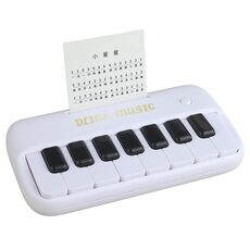 Bambini multifunzione pianoforte elettronico apprendimento precoce musica pianoforte giocattolo educativo per ragazzi e ragazze regalo (bianco)