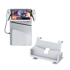 Per PlayStation Portal iplay HBP-587 Host Storage Rack con funzione di ricarica (bianco)