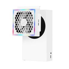 Per console XBOX Series S Ventola di raffreddamento laterale Radiatore luce colorata RGB