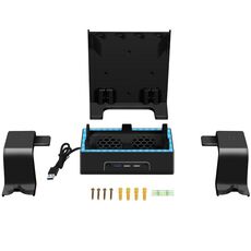 Per XBOX Series S Base multifunzione RGB di raffreddamento a parete con ventola e gancio (nero)