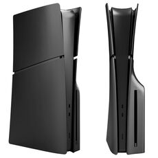 Per PS5 Slim Cover protettiva staccabile di ricambio per la mascherina, modello: Disc Edition Nero