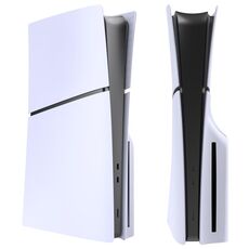 Per la sostituzione della mascherina protettiva staccabile per PS5 Slim, modello: Disc Edition bianco