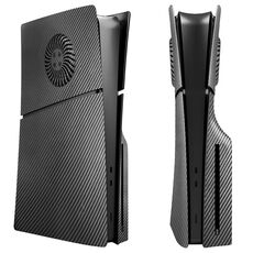 Per la mascherina protettiva sostitutiva in fibra di carbonio per PS5 Slim, modello: 2.0 Disc Edition