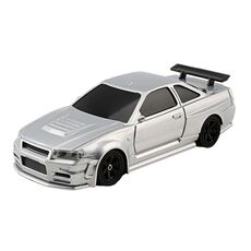 Mini 4WD Drifting Charging Remote Control Car in scala 1:43, colore: 4304 Silver GTR