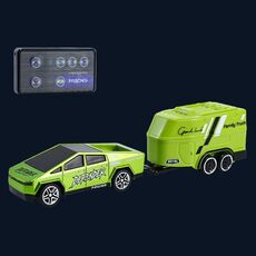 1:64 Mini Alloy 2.4Ghz Telecomando Auto Bambini Ricaricabile Modello Auto, Colore: CO-5501E Verde