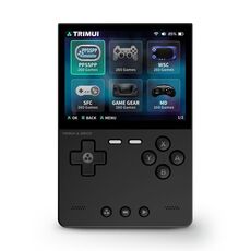 TRIMUI BRICK Console tascabile open source portatile wireless Bluetooth HD Retro Arcade, dimensioni: 128G (nero)