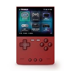 TRIMUI BRICK Console tascabile open source portatile wireless Bluetooth HD Retro Arcade, dimensioni: 128G (rosso)