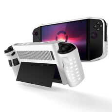 Custodia protettiva antiurto in TPU per console di gioco Lenovo Legion Go (bianca)