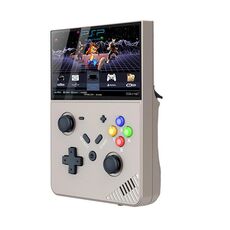 Console di gioco portatile R43 Pro 4K HD con schermo da 4,3 pollici, lettore videogioco portatile per la casa, specifiche: grigio 128 GB