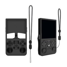 Custodia protettiva antipolvere in silicone per console di gioco portatili R36 MAX (nera)