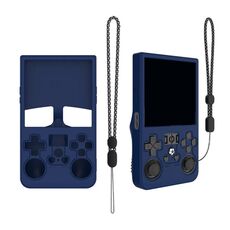 Custodia protettiva antipolvere in silicone per console di gioco portatili R36 MAX (blu)