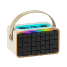 NewRixing NR8801 Altoparlante Bluetooth esterno portatile da 15 W Altoparlante stereo TWS (cachi)