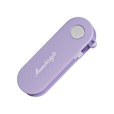 Coltello da taglio per la casa, pieghevole, per riporre la cucina, per esterni, portatile, in acciaio inossidabile, per sbucciare la frutta (viola)
