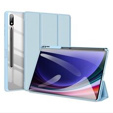 Custodia in pelle antiscivolo per tablet Samsung Galaxy Tab S10+ DUX DUCIS TOBY Series con funzione di sospensione/riattivazione (blu)