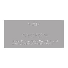 Scheda di protezione per la rimozione della colla dello schermo LCD WYLIE per iPhone 15 Plus / 15 Pro Max