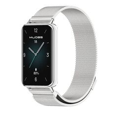 Per Honor Band 9 MIJOBS Milan Cinturino magnetico in acciaio inossidabile (argento)