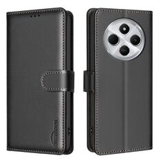 Per Redmi 14C 4G Custodia in pelle antifurto con texture Litchi RFID (nero)