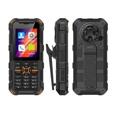 UNIWA F20 Walkie Talkie Rugged Phone, 1 GB + 8 GB, 2,4 pollici Android 8.0 Go Mediatek MT6739 Quad Core fino a 1,5 GHz, Rete: 4G, PoC, SOS (Nero)