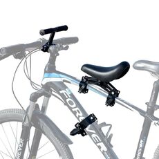 Kit seggiolino per bambini con montaggio anteriore per bicicletta 3 pezzi / set Seggiolino di sicurezza per mountain bike per bicicletta