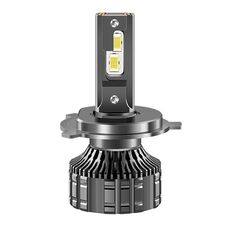 Faro anteriore spesso in lega di alluminio con tre tubi di rame a LED da 95 W, lampadina: H4