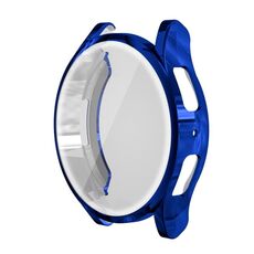 Custodia protettiva per orologio in TPU completamente chiusa per Samsung Galaxy Watch 6 44 mm (blu scuro)