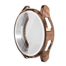 Per Samsung Galaxy Watch 6 Custodia protettiva per orologio in TPU completamente chiusa da 44 mm (oro rosa)