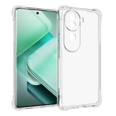 Per vivo iQOO Z9s Custodia per telefono in TPU antiurto antiscivolo e spessa (trasparente)