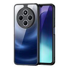 Custodia per telefono in TPU + PC effetto satinato per Redmi 14C 4G DUX DUCIS Aimo Series (nero)