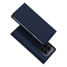 Custodia in pelle flip per Xiaomi 14T DUX DUCIS Skin Pro Series (blu)