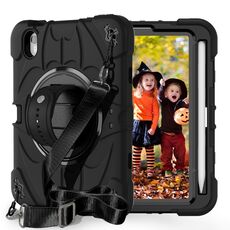 Per iPad mini 6 Bat Hand Grip Giradischi Supporto Tablet Custodia (Nero)