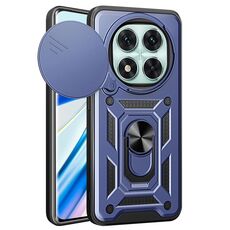 Per Redmi Note 14 Pro 5G Custodia per fotocamera scorrevole in TPU+PC (blu)