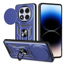 Per Redmi Note 14 Pro+ 5G Custodia per fotocamera scorrevole TPU+PC (blu)