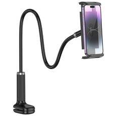 hoco HD10 Supporto a clip in bambù per tablet/telefono (nero)