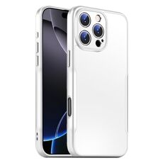 Per iPhone 16 Pro Max Blade Slim AG Custodia antiurto opaca per telefono (bianco)