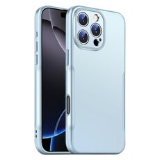 Per iPhone 16 Pro Max Blade Slim AG Custodia antiurto opaca per telefono (blu)