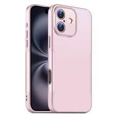 Per iPhone 16 Blade Slim AG Custodia antiurto opaca per telefono (rosa)