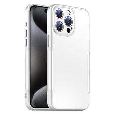 Per iPhone 15 Pro Blade Slim AG Custodia antiurto opaca per telefono (bianca)